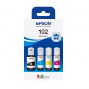 Epson EcoTank 102 Original Tintenflaschen 4er-Pack f&uuml;r nur 26,99&euro;