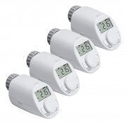 Eqiva 4er-Set Model N Elektronik-Heizk&ouml;rperthermostat mit Boost-Funktion