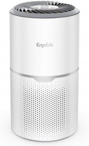 ERGO LIFE Luftreiniger mit HEPA-Filter und UVC-Lichtmodus f&uuml;r effektive Luftreinigung 