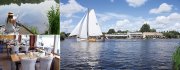 Erholung am See in Holland - Top-Hotel in malerischer Lage direkt am Wasser f&uuml;r 2 Personen