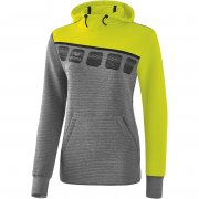 Erima 5-C Damen Kapuzen Sweatshirt in 3 verschiedenen Farben