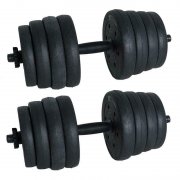 ESTEXO 30 kg Kurzhanteln 2er Set