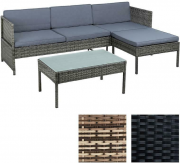 ESTEXO Polyrattan Sitzgruppe Garten-Set