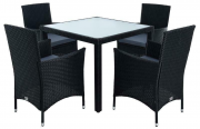 ESTEXO Polyrattan Sitzgruppe Gartenm&ouml;bel Set
