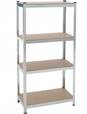 ESTEXO Schwerlast Steckregal 160x80x40 cm bis 320 kg mit 4 B&ouml;den