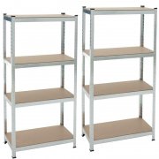 ESTEXO Schwerlastregal 2er Set 160x80x40 cm