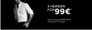  Eterna: 3 Hemden (Slim Fit oder Super Slim) f&uuml;r 99&euro;