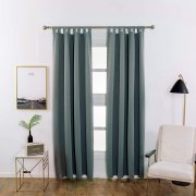 EUGAD 2er Set schwere Verdunkelungsvorhang , 135x245 cm