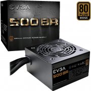 EVGA 500 BR, 80+ BRONZE 500W, PC-Netzteil