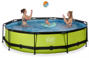Exit Toys Rahmenpool &Oslash; 360 x 76 cm mit Filterpumpe