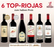 Exklusives Rioja-Entdecker-Paket mit 6 Flaschen jetzt f&uuml;r schlappe 36,90 Euro inkl. Versand