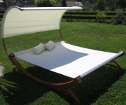 Extrabreite XXL Sonnenliege SAONA f&uuml;r 2 Personen mit Gutscheincode nur 175,99 Euro inkl. Versand