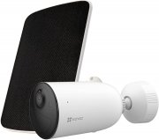 EZVIZ CB3 WLAN 6 IP 3MP Akku &Uuml;berwachungskamera mit KI Personen-/Fahrzeugerkennung inkl. Solarpanel