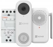 EZVIZ DB1C WLAN-Videot&uuml;rklingel mit KI-Personenerkennung und Zwei-Wege-Audio