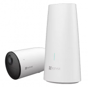 Ezviz HB3-B1 2K WLAN IP Akku &Uuml;berwachungskamera mit Alarmfunktion inkl. Basisstation