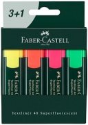 Faber-Castell Textliner 3+1 gratis f&uuml;r nur 1&euro;