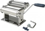 FACKELMANN Nudelmaschine, Pastamaschine aus Edelstahl, Silber