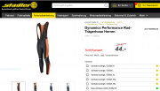 Fahrradhose von Dynamics Performance Rad-Tr&auml;gerhose Herren im Stadler-shop f&uuml;r die H&auml;lfte