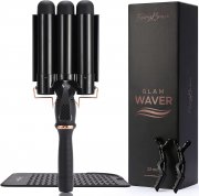 FairyBrave 3 Barrel Curling Iron Triple Hair Waver & Crimper Lockenstab