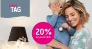 Family Tag mit 20% Rabatt auf teilnehmende Artikel im Ernstings Family Shop