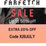 Farfetch Sale mit bis zu 50% Rabatt & 20% Extra-Rabatt