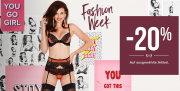 Fashion Week im Hunkem&ouml;ller Shop mit 20% Rabatt auf ausgew&auml;hlte Artikel