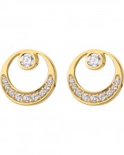 FAVS Da&shy;men-Ohr&shy;ste&shy;cker 333er Gelbgold