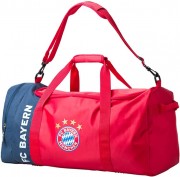 FC Bayern M&uuml;nchen Sporttasche, offizielle Tasche in rot mit FCB Logo