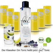 Feel! Munich Dry Gin (500ml, 47 Vol-%) + 6 x 28 Drinks Tonic Water f&uuml;r 27,90&euro; inkl. 1,50&euro; Pfand 