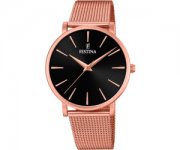 Festina Damen Analog Quarz Uhr mit Edelstahl Armband F20477/2 f&uuml;r 53,19&euro; statt 60,46&euro;