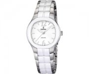 Festina Damen-Armbanduhr XS Trend Ceramic Analog Quarz