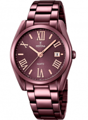 Festina F16865/1 Damen-Armbanduhr Analog Quarz Edelstahl