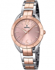 Festina F16933/2 Damen Analog Quarz Uhr mit Edelstahl Armband