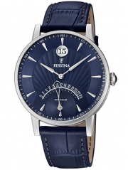 Festina F16984/3 Herren Analog Quarz Uhr mit Leder Armband