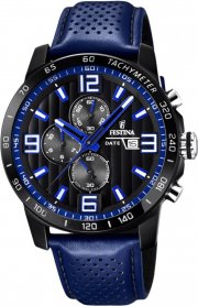 Festina F20339/4 Chronograph mit Leder Armband