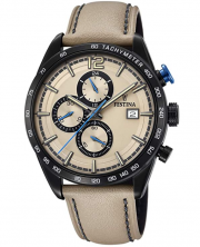 Festina F20344/1 Herren Chronograph mit Leder Armband