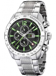 Festina F20439/6 Herren Chronograph mit Edelstahl Armband