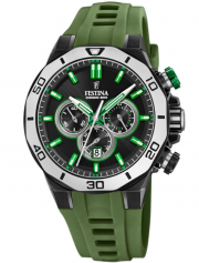 Festina F20450/4 Chronograph mit Silikon Armband