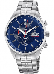 Festina F6863/3 Herren Chronograph mit Edelstahl Armband