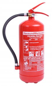 Feuerl&ouml;scher Pulver GP-6x ABC 6kg