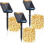 FIFlying Solar Lichterkette 3x12M (120 LED) f&uuml;r 11,98&euro; bei Amazon
