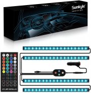 FIKPOO Auto RGB LED Innenbeleuchtung mit App und Fernbedienung