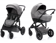 Fill Tiger Kinderwagen Set hellgrau Melange