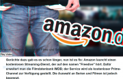 Filme und Serien kostenlos f&uuml;r alle: Amazon stellt neuen Streaming-Service vor