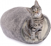 Filz Katzenh&ouml;hle aus 100% nat&uuml;rlicher Schafwolle