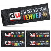 Filz-Schutzh&uuml;llen f&uuml;r Schokolade als kleines Dankesch&ouml;n
