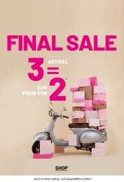 Final Sale 3 f&uuml;r 2 , bis zu -70% Rabatte