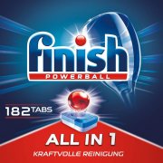 Finish All in 1 Gigapack mit 182 Finish Sp&uuml;lmaschinentabs