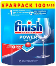 Finish Power All in 1 Sp&uuml;lmaschinentabs Sparpack mit 100 Tabs