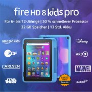 Fire HD 8 Kids Pro-Tablet 2022 mit 32 GB Speicher und 8-Zoll-HD-Display